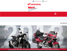 Tablet Screenshot of motorradcenter-rostock.de